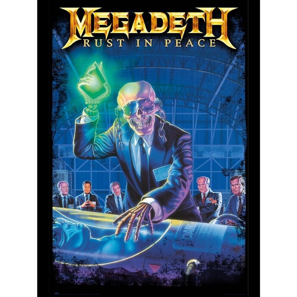 Custom Fridge Magnet Megadeth Album Home Kitchen Decor